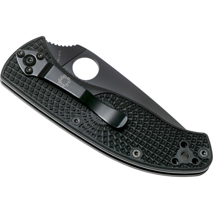 Складаний ніж SPYDERCO Tenacious Lightweight Black Blade Spyder Edge (C122PBBK)