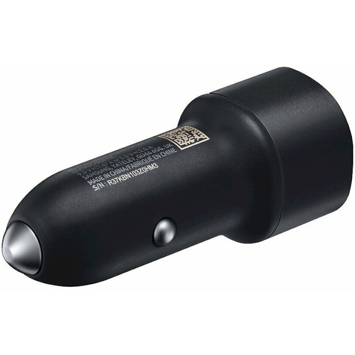 Автомобильное зарядное устройство SAMSUNG EP-L1100W Dual USB Fast Charge Black w/Micro-USB cable (EP-L1100WBEGRU)