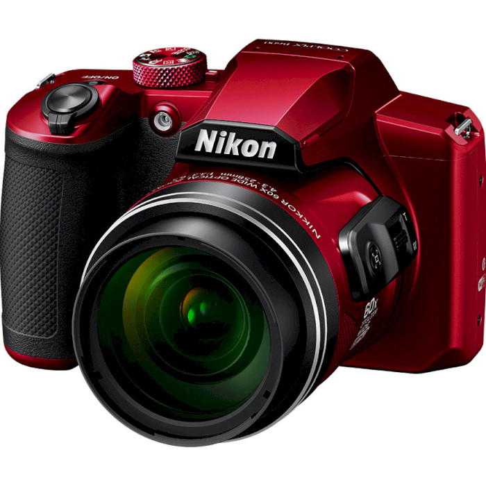 Фотоапарат NIKON Coolpix B600 Red (VQA091EA)