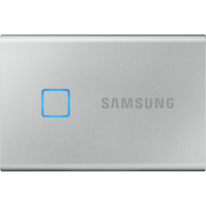 Портативный SSD диск SAMSUNG T7 Touch 2TB USB3.2 Gen1 Silver (MU-PC2T0S/WW)