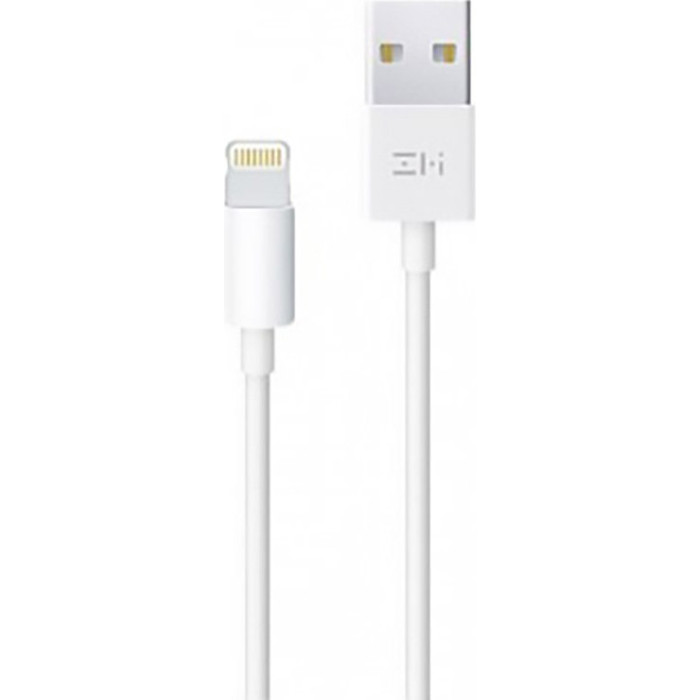 Кабель ZMI AL813 USB to Lightning 1м White