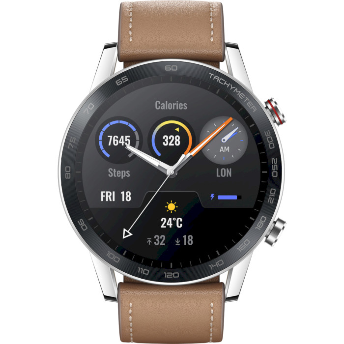 Смарт-годинник HONOR MagicWatch 2 46mm Flax Brown (55024944)