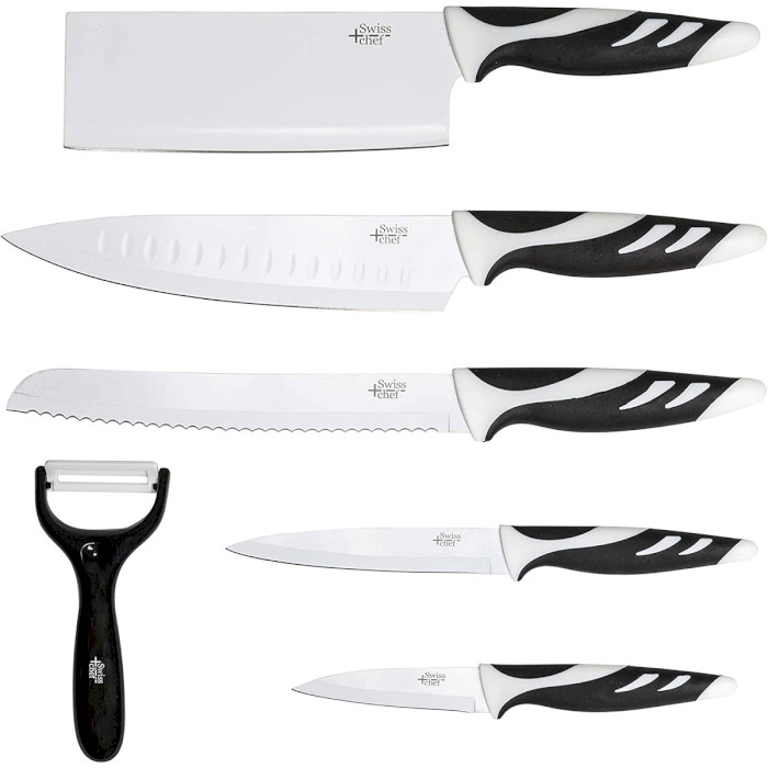 Набір кухонних ножів CECOTEC 6 Pro Set White 6пр (CCTC-01023)