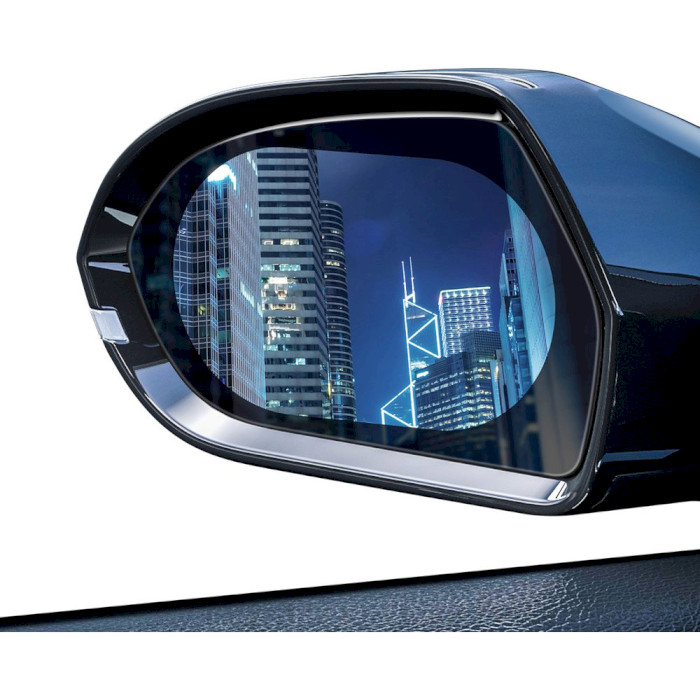 Водоотталкивающая плёнка для бокового зеркала BASEUS Rainproof Film for Car Rear-View Mirror 150x100 (SGFY-D02)