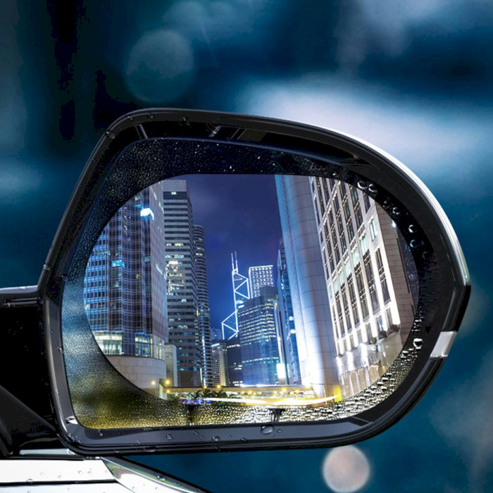 Водоотталкивающая плёнка для бокового зеркала BASEUS Rainproof Film for Car Rear-View Mirror 95x95 (SGFY-B02)