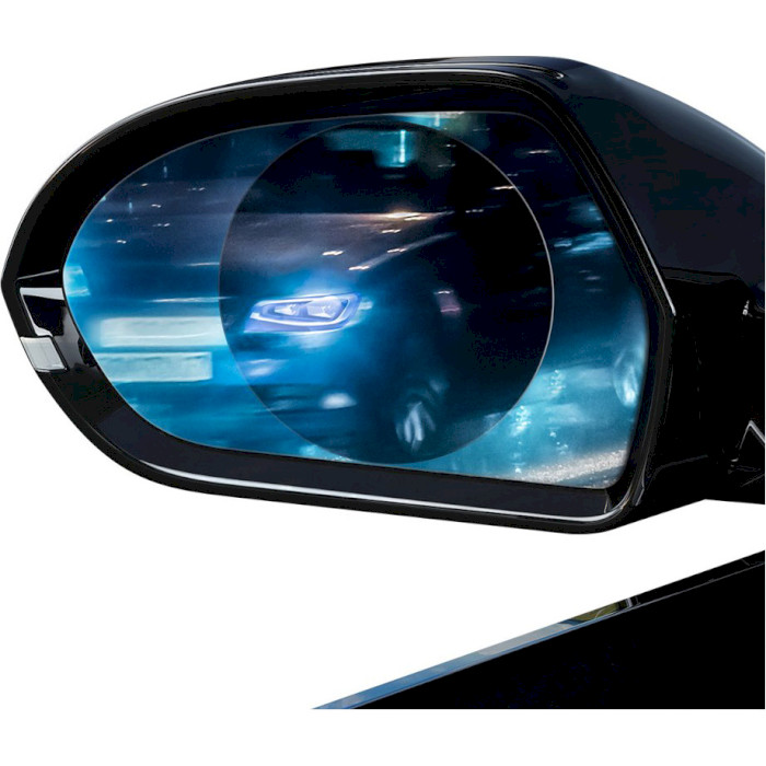 Водовідштовхуюча плівка для бічного дзеркала BASEUS Rainproof Film for Car Rear-View Mirror 95x95 (SGFY-B02)