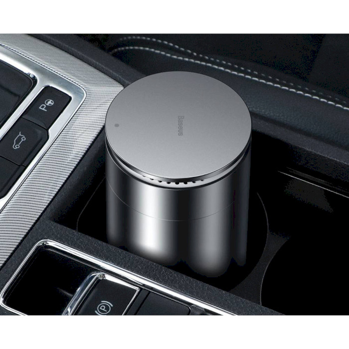 Автомобільний освіжувач повітря BASEUS Minimalist Car Cup Holder Air Freshener Ocean Silver (SUXUN-CE0S)