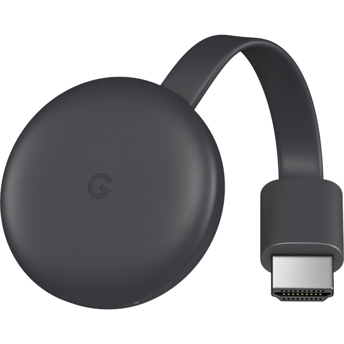 Медіаплеєр GOOGLE Chromecast 3rd Gen Charcoal (GA00439)