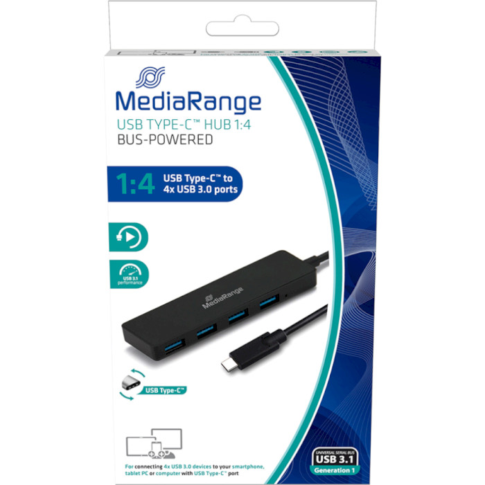 USB хаб MEDIARANGE MRCS508