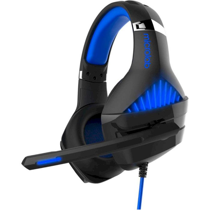 Навушники геймерскі MICROLAB G6 Black/Blue