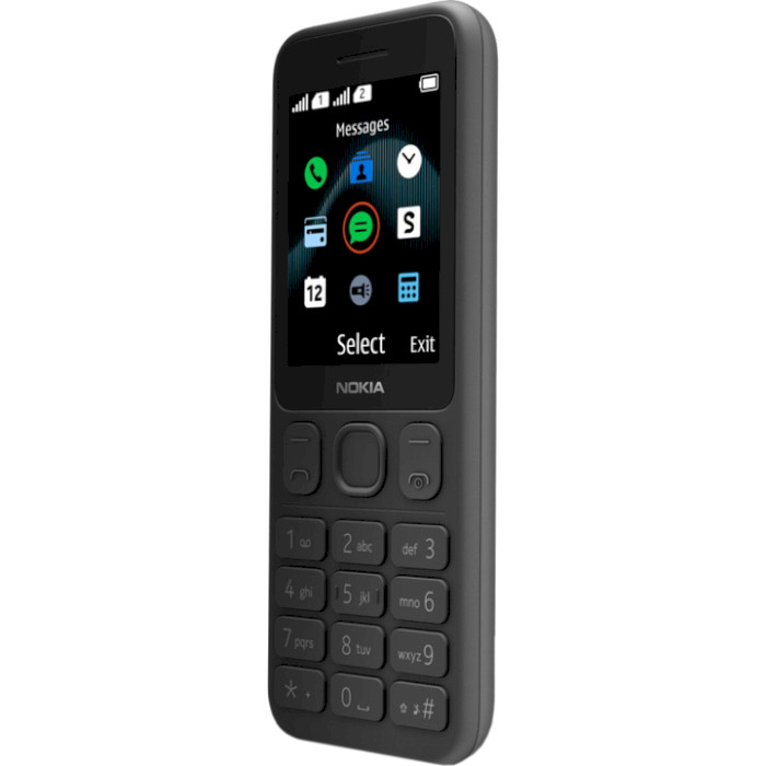 Мобильный телефон NOKIA 125 (2020) Black