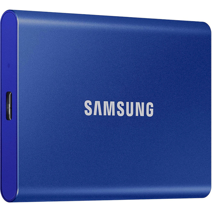 Портативный SSD диск SAMSUNG T7 1TB USB3.2 Gen1 Indigo Blue (MU-PC1T0H/WW)