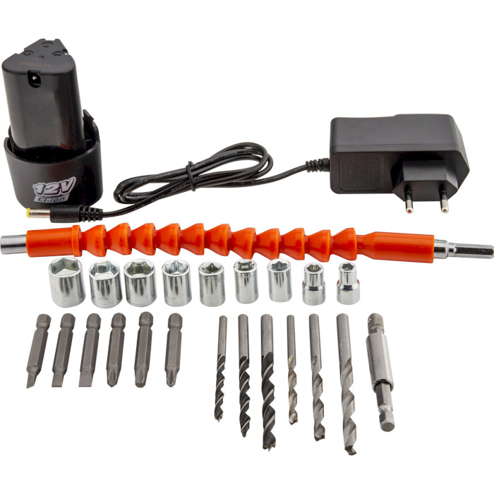 Акумуляторний дриль-шурупокрут PRACMANU Cordless Driver Drill 12V WT01 2 Accu Kit