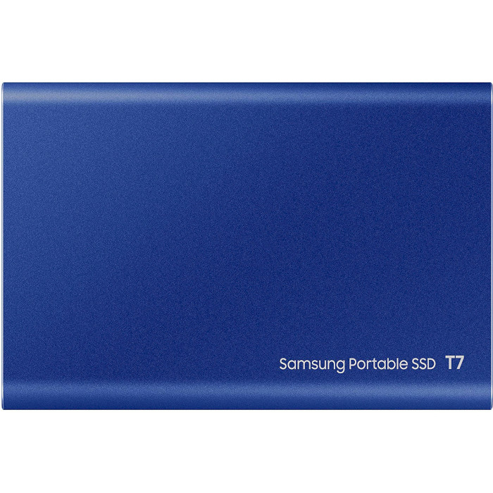 Портативний SSD диск SAMSUNG T7 2TB USB3.2 Gen1 Indigo Blue (MU-PC2T0H/WW)