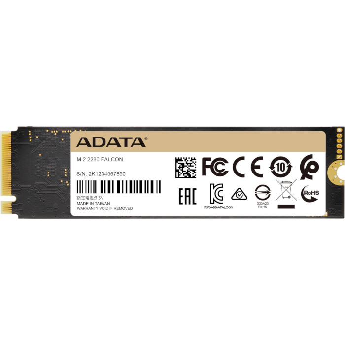 SSD диск ADATA Falcon 1TB M.2 NVMe (AFALCON-1T-C)
