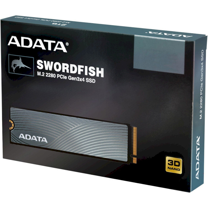 SSD диск ADATA Swordfish 2TB M.2 NVMe (ASWORDFISH-2T-C)