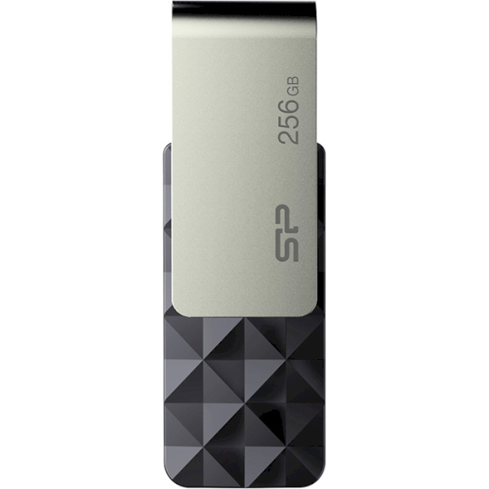 Флешка SILICON POWER Blaze B30 USB3.2 256GB Black (SP256GBUF3B30V1K)