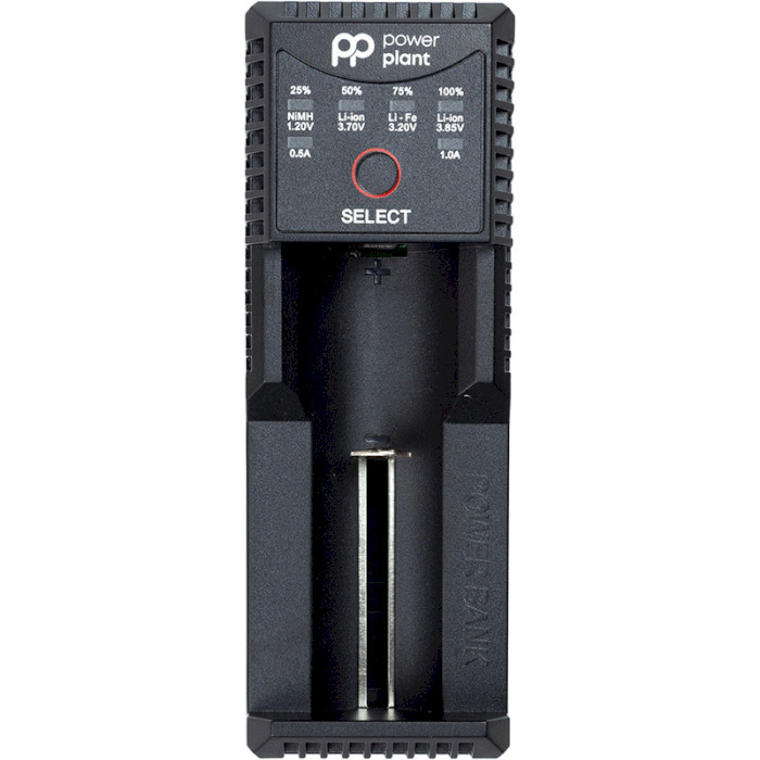 Зарядний пристрій POWERPLANT PP-EU100 для акумуляторів AA/AAA (AA620081)