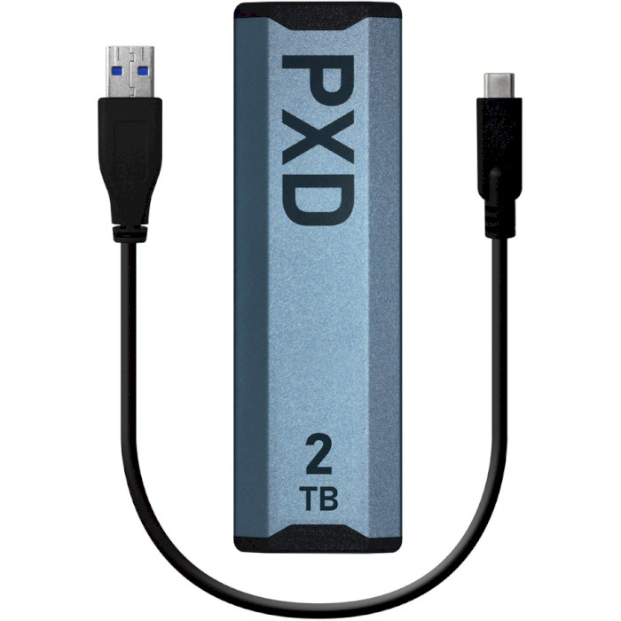 Портативний SSD диск PATRIOT PXD 2TB USB3.2 Gen2 (PXD2TBPEC)
