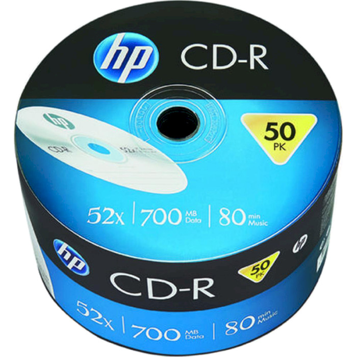 CD-R HP 700MB 52x 50pcs/wrap (69300/CRE00070-3)
