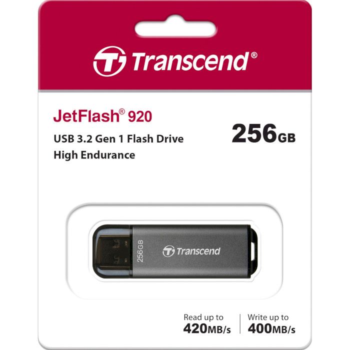 Флэшка TRANSCEND JetFlash 920 USB3.2 256GB (TS256GJF920)