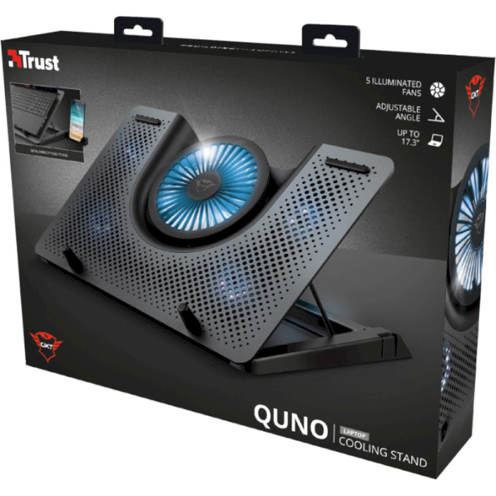 Подставка для ноутбука TRUST Gaming GXT 1125 Quno (23581)