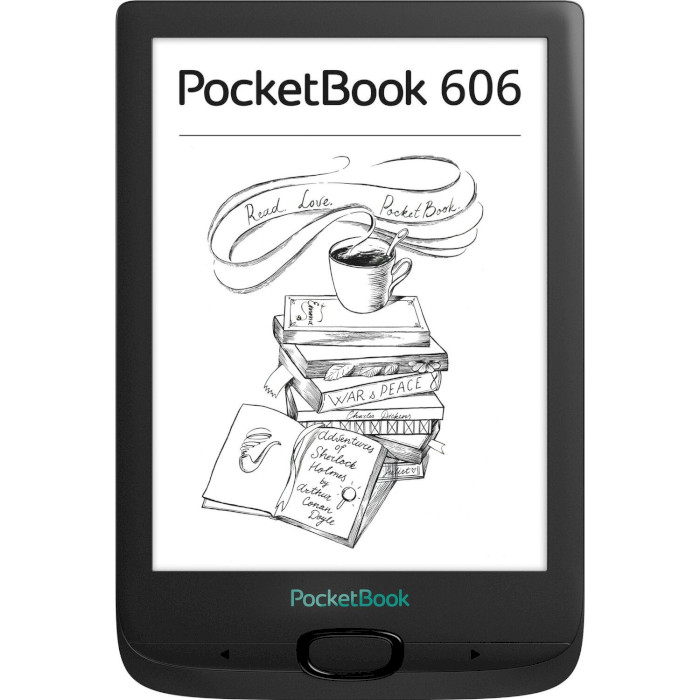 Электронная книга POCKETBOOK 606 Black (PB606-E-CIS)