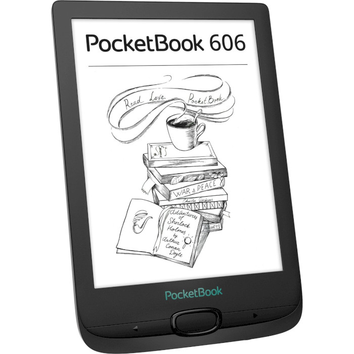Электронная книга POCKETBOOK 606 Black (PB606-E-CIS)