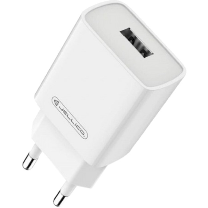 Зарядний пристрій JELLICO AQC33/AQC34 White w/Micro-USB cable (RL055775)