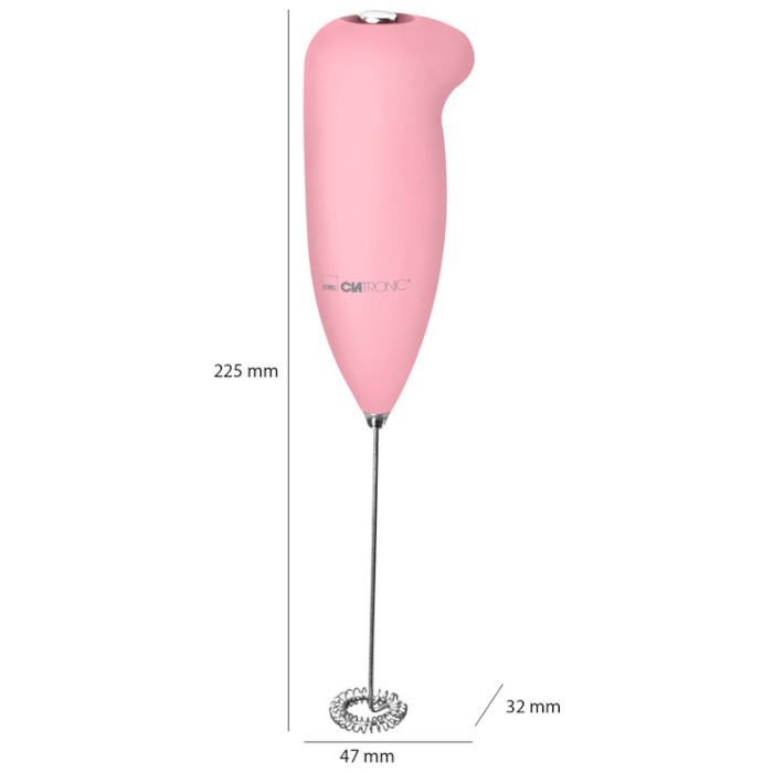 Вспениватель молока CLATRONIC MS 3089 Pink (263918)