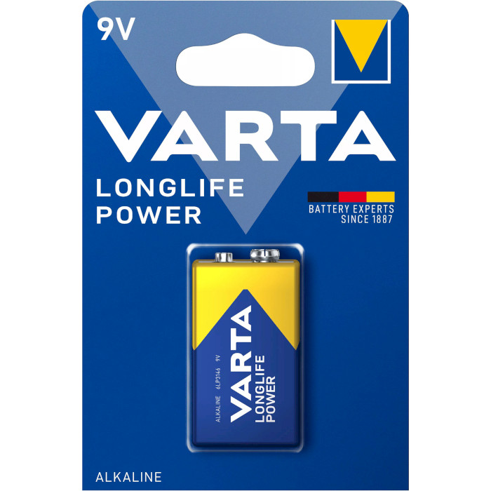 Батарейка VARTA Longlife Power «Крона» (04922 121 411)