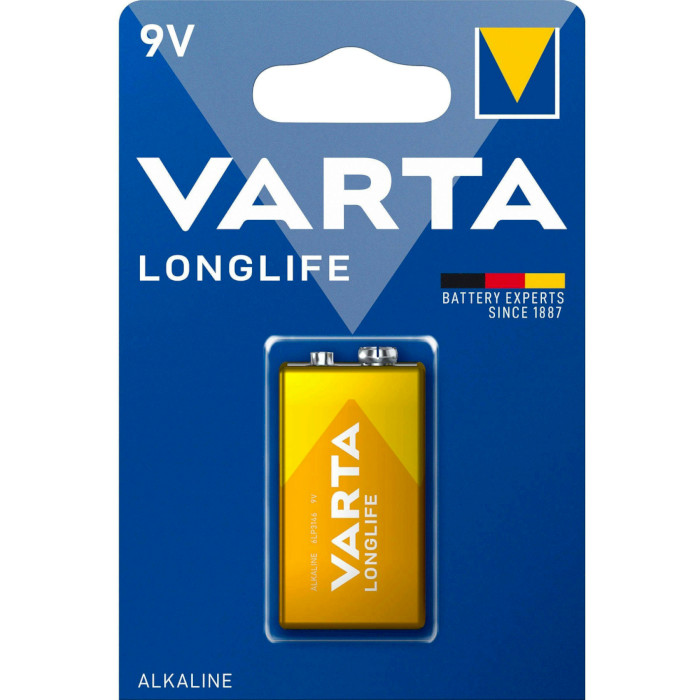 Батарейка VARTA Longlife «Крона» (04122 101 411)