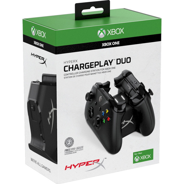 Зарядна станція для геймпадів HYPERX ChargePlay Duo для Xbox One (HX-CPDUX-C)