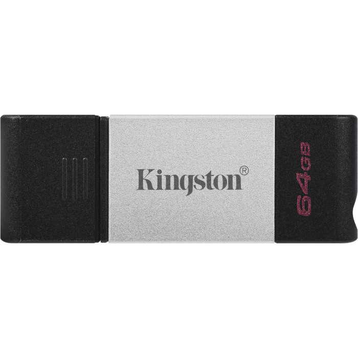 Флэшка KINGSTON DataTraveler 80 USB-C3.2 64GB (DT80/64GB)