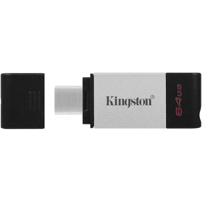 Флэшка KINGSTON DataTraveler 80 USB-C3.2 64GB (DT80/64GB)