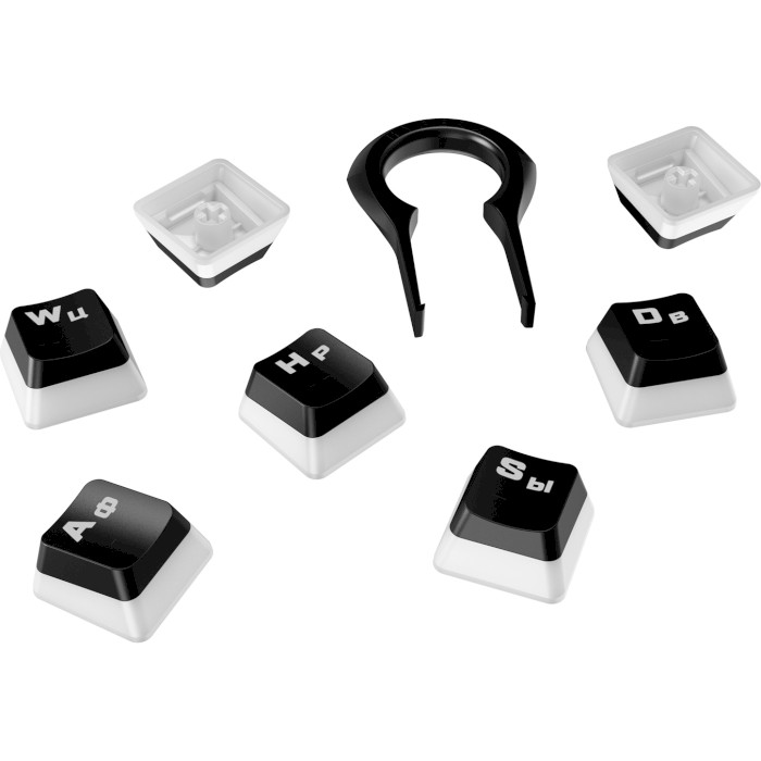 Набор кейкапов для клавиатуры HYPERX Pudding Keycaps (HKCPXA-BK-RU/G)