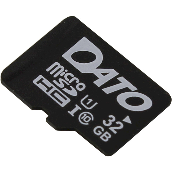 Карта пам'яті DATO microSDHC 32GB UHS-I Class 10 (DTTF032GUIC10)