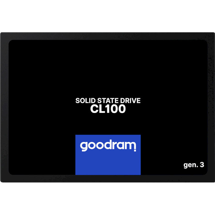 SSD диск GOODRAM CL100 Gen.3 120GB 2.5" SATA (SSDPR-CL100-120-G3)