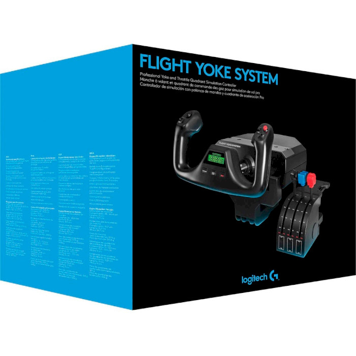 Комплект LOGITECH Flight Yoke System (945-000004)
