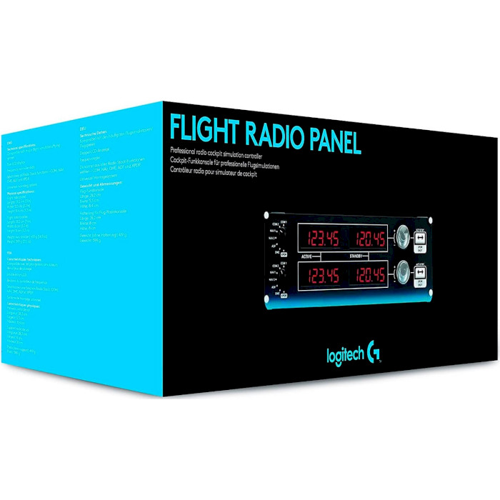 Панель LOGITECH Flight Radio Panel (945-000011)