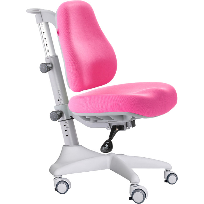 Дитяче крісло MEALUX Match Gray Base Pink (Y-528 KP)