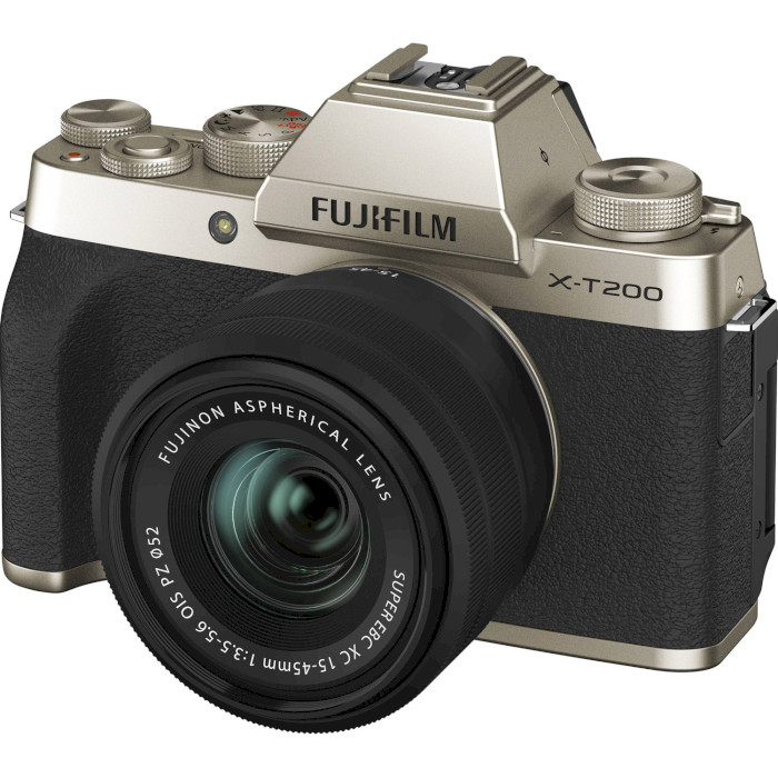 Фотоаппарат FUJIFILM X-T200 Kit Champagne Gold XC 15-45mm f/3.5-5.6 OIS PZ (16646430)
