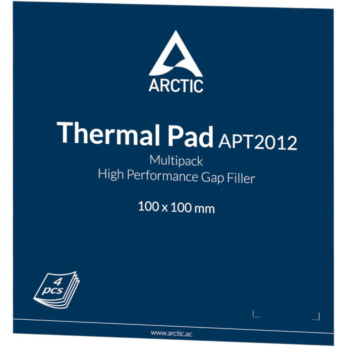 Термопрокладка ARCTIC Thermal Pad 100x100x0.5mm 4шт (ACTPD00020A)