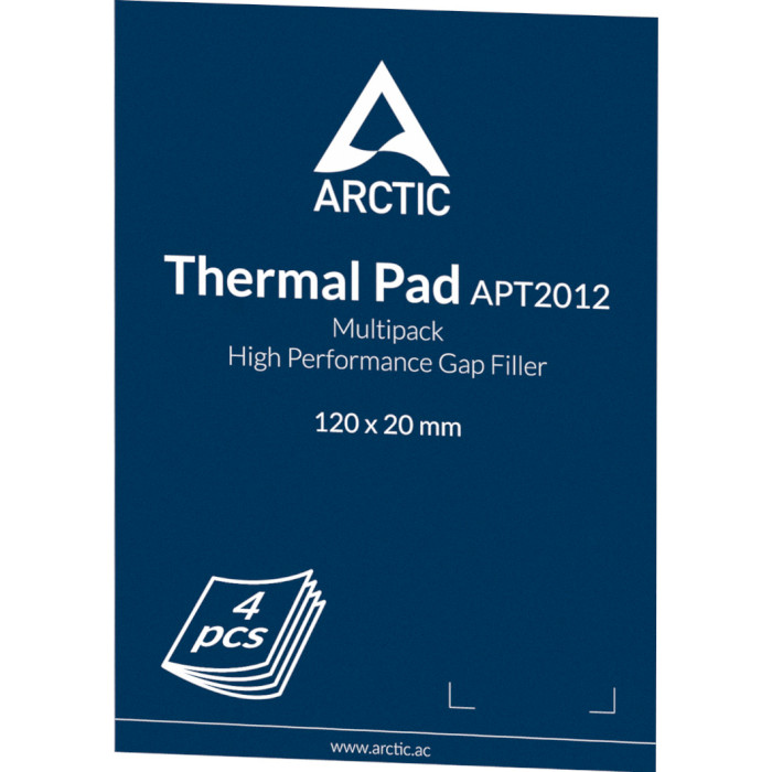 Термопрокладка ARCTIC Thermal Pad 120x20x0.5mm 4шт (ACTPD00023A)