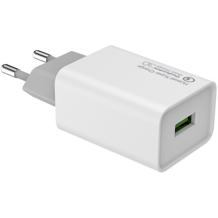 Зарядное устройство COLORWAY 1xUSB-A, 4A, QC3.0, 20W White (CW-CHS014Q-WT)