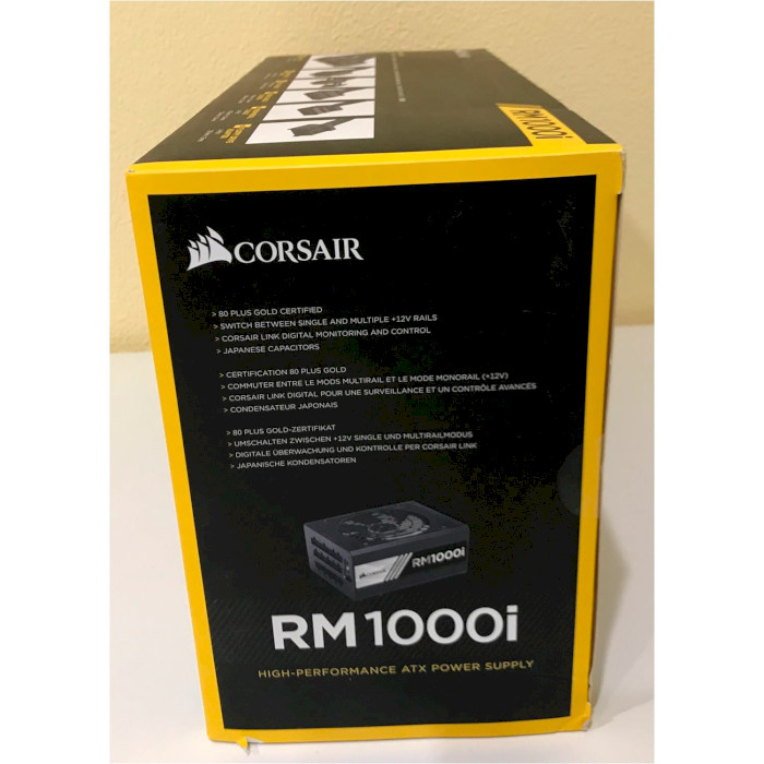 Блок питания 1000W CORSAIR RM1000i/Уценка (CP-9020084-EU)