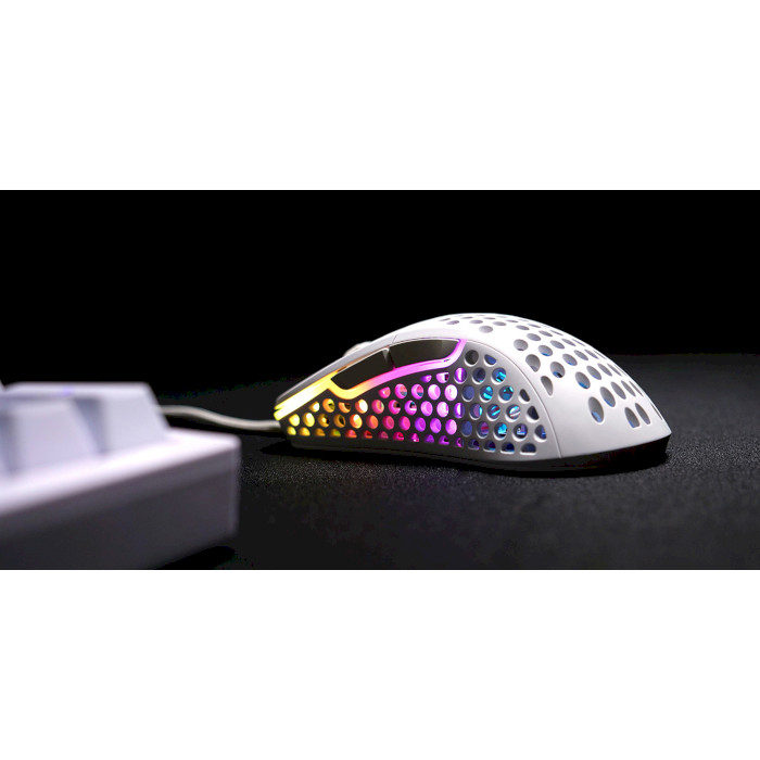 Миша ігрова XTRFY M4 White (XG-M4-RGB-WHITE)