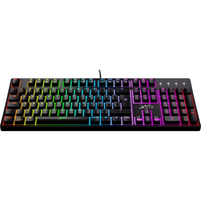 Клавіатура XTRFY K4 RGB UA Black (XG-K4-RGB-R-UKR)