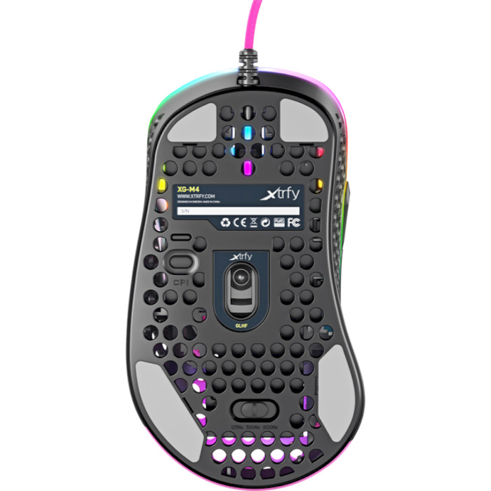 Миша ігрова XTRFY M4 Pink (XG-M4-RGB-PINK)