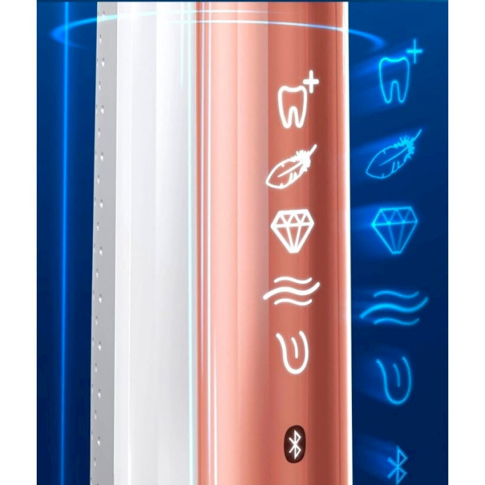 Електрична зубна щітка BRAUN ORAL-B Genius X D706.513.6X Rose Gold (80333075)
